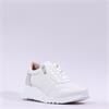 Wonders Kyoto Side Zip Wedge Trainer - White